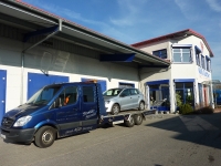 Unser Abschleppfahrzeug