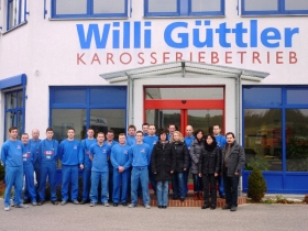 Das Team von Willi Güttler freut sich auf Ihren Besuch
